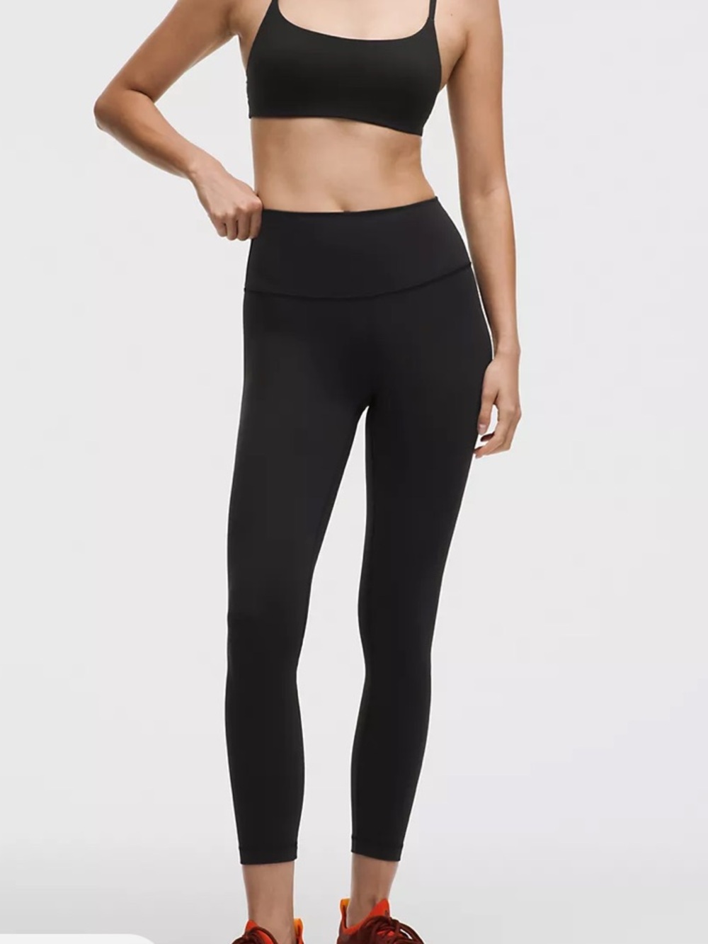 Lululemon Wunder Train High-Rise Tight 25" - Black